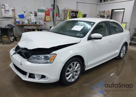 2012 Volkswagen Jetta 2.5L Se из США, поврежденный, VIN 3VWDP7AJXCM075722